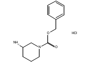 3-Amino-1-benzyloxycarbonylpiperidine hydrochloride structure, CAS 960541-42-8