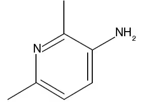 3-Amino-2,6-dimethylpyridine structure, CAS 3430-33-9