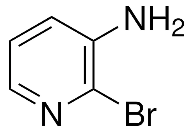 3-Amino-2-bromopyridine structure, CAS 39856-58-1
