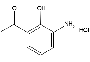 3-Amino-2-hydroxyacetophenone hydrochloride structure, CAS 90005-55-3