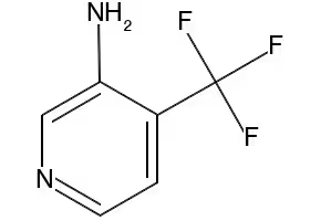 3-Amino-4-(trifluoromethyl)pyridine structure, CAS 175204-80-5