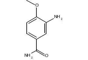 3-Amino-4-methoxybenzamide structure, CAS 17481-27-5