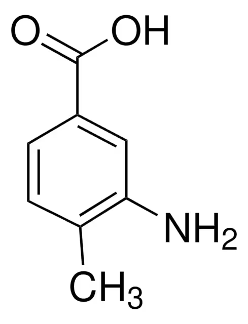 3-Amino-4-methylbenzoic acid structure, CAS 2458-12-0