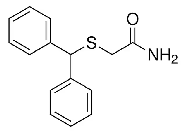 [(Diphenylmethyl)thio]acetamide structure, CAS 68524-30-1