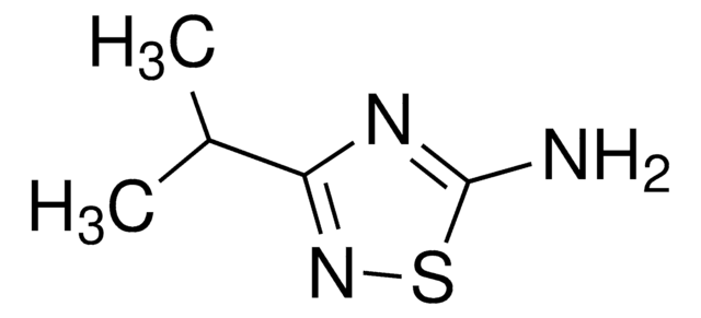 3-Amino-5-ethylthio-1,2,4-thiadiazole structure, CAS 129500-80-7