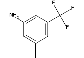 3-Amino-5-methylbenzotrifluoride structure, CAS 96100-12-8