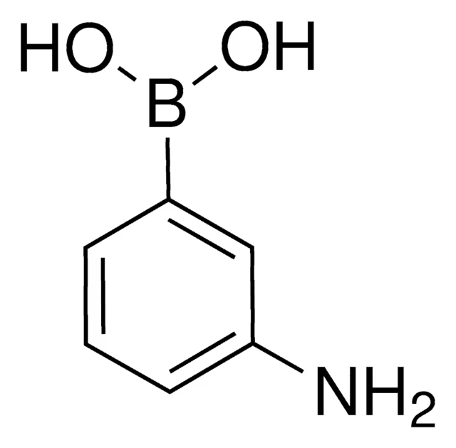 3-Aminophenylboronic acid structure, CAS 30418-59-8