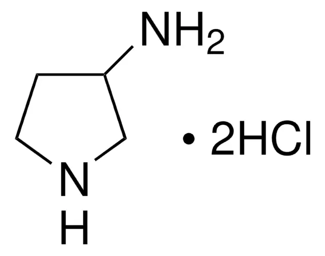 3-Aminopyrrolidine dihydrochloride structure, CAS 103831-11-4