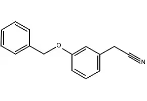3-Benzyloxyphenylacetonitrile structure, CAS 20967-96-8