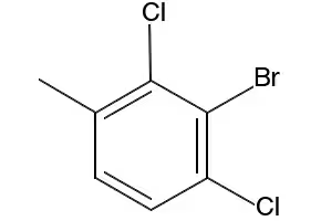 3-Bromo-2,4-dichlorotoluene structure, CAS 206559-41-3