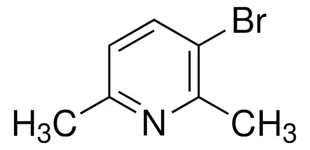 3-Bromo-2,6-dimethylpyridine structure, CAS 3430-31-7