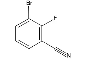 3-Bromo-2-fluorobenzonitrile structure, CAS 840481-82-5