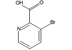 3-Bromo-2-pyridinecarboxylic acid structure, CAS 30683-23-9