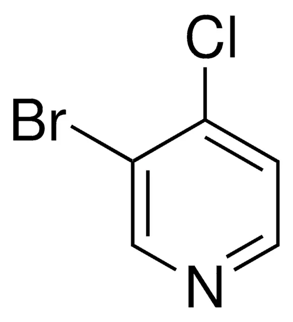 3-Bromo-4-chloropyridine structure, CAS 36953-42-1