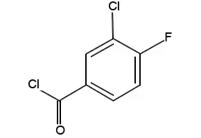 3-Bromo-4-fluorobenzoyl chloride structure, CAS 672-75-3