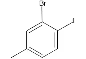 3-Bromo-4-iodotoluene structure, CAS 71838-16-9