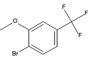 3-Bromo-4-methoxybenzotrifluoride structure, CAS 117572-79-9