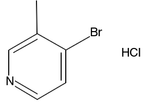 3-Bromo-4-methylpyridine structure, CAS 3430-22-6