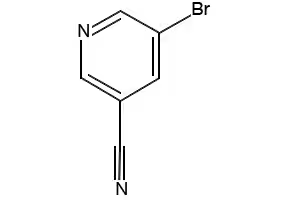 3-Bromo-5-cyanopyridine structure, CAS 35590-37-5
