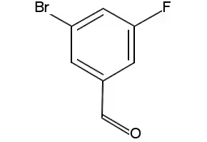 3-Bromo-5-fluorobenzaldehyde structure, CAS 188813-02-7