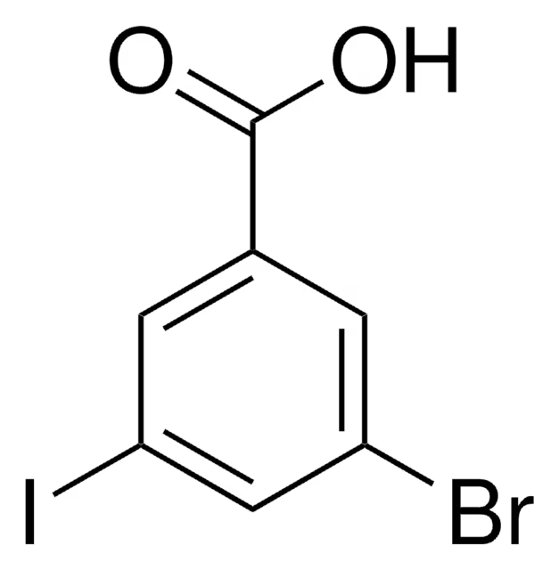 3-Bromo-5-iodobenzoic acid structure, CAS 188815-32-9