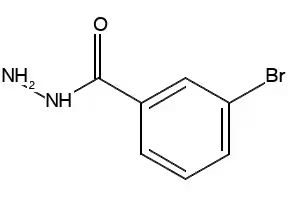 3-Bromobenzhydrazide structure, CAS 39115-96-3