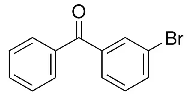 3-Bromobenzophenone structure, CAS 1016-77-9