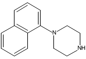 1-(1-Naphthyl)piperazine hydrochloride structure, CAS 57536-86-4