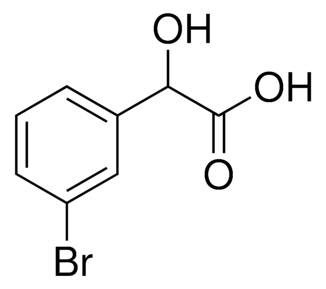 3-Bromomandelic acid structure, CAS 49839-81-8