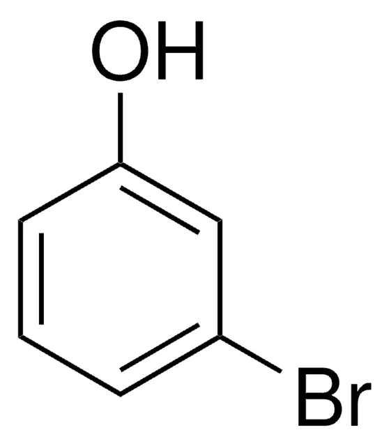 3-Bromophenol structure, CAS 591-20-8