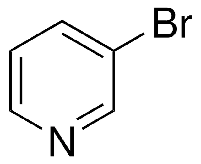 3-Bromopyridine structure, CAS 626-55-1