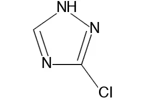 3-Chloro-1,2,4-triazole structure, CAS 6818-99-1