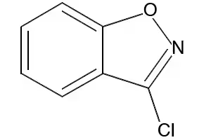 3-Chloro-1,2-benzisoxazole structure, CAS 16263-52-8