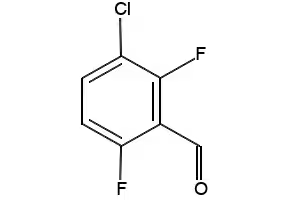 3-Chloro-2,6-difluorobenzaldehyde structure, CAS 190011-87-1