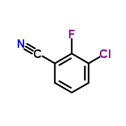 3-Chloro-2-fluorobenzonitrile structure, CAS 94087-40-8