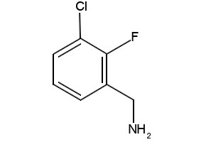 3-Chloro-2-fluorobenzylamine structure, CAS 72235-55-3
