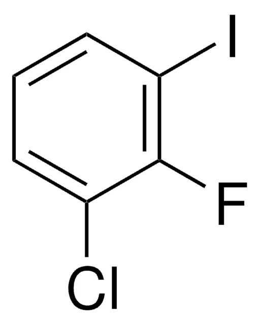 3-Chloro-2-fluoroiodobenzene structure, CAS 72373-82-1