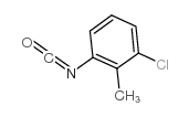 3-Chloro-2-methylphenyl isocyanate structure, CAS 40397-90-8