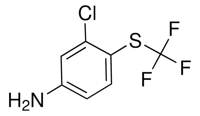 3-Chloro-4-(trifluoromethylthio)aniline structure, CAS 64628-74-6
