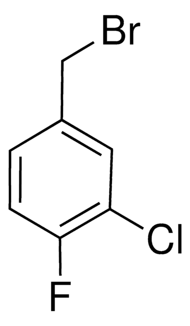3-Chloro-4-fluorobenzyl bromide structure, CAS 192702-01-5