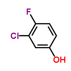 3-Chloro-4-fluorophenol structure, CAS 2613-23-2