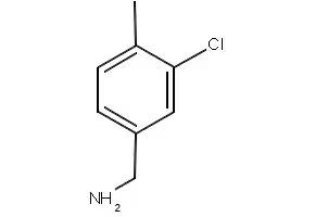 3-Chloro-4-methylbenzylamine structure, CAS 67952-93-6