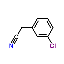3-Chlorobenzeneacetonitrile structure, CAS 1529-41-5
