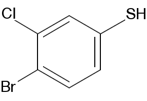3-Chlorobenzenethiol structure, CAS 2037-31-2
