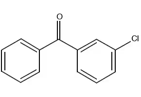 3-Chlorobenzophenone structure, CAS 1016-78-0