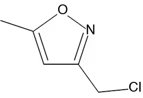 3-Chloromethyl-5-methylisoxazole structure, CAS 35166-37-1