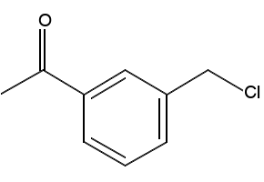 3'-Chloromethylacetophenone structure, CAS 41908-12-7
