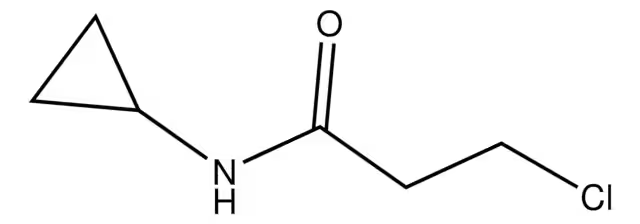 3-Chloro-N-sulphamylpropionamidine structure, CAS 106492-70-0