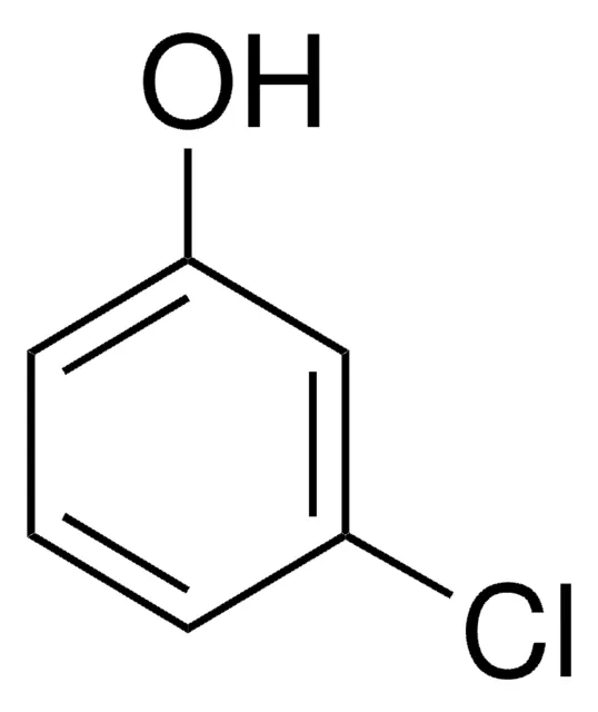 3-Chlorophenol structure, CAS 108-43-0