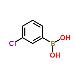 3-Chlorophenylboronic acid structure, CAS 63503-60-6